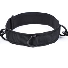 OHMAMA FETISH - NYLON COLLAR WITH WRIST RESTRAINTS