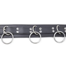 OHMAMA FETISH - COLLIER ESCLAVE 3 ANNEAUX