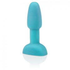 B-VIBE - RIMMING ANALPLUG MIT FERNBEDIENUNG, PETITE TEAL