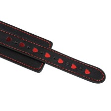 OHMAMA FETISH - WRIST RESTRAINTS WITH HEART INLAY