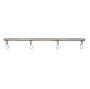 OHMAMA FETISH - DETACHABLE SPREADER METAL BAR 4 HOOKS