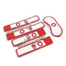 OHMAMA FETISH - MINI NURSE BONDAGE 3 PIECES SET