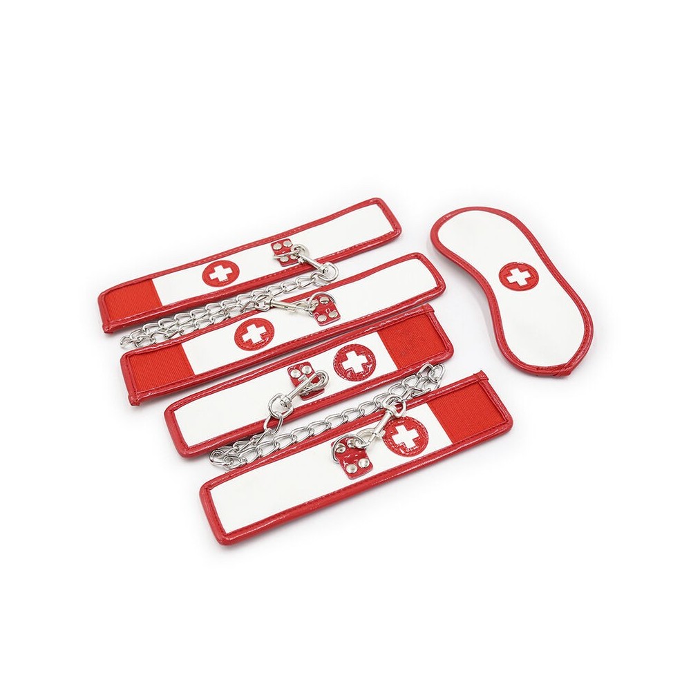 OHMAMA FETISH - MINI NURSE BONDAGE 3 PIECES SET