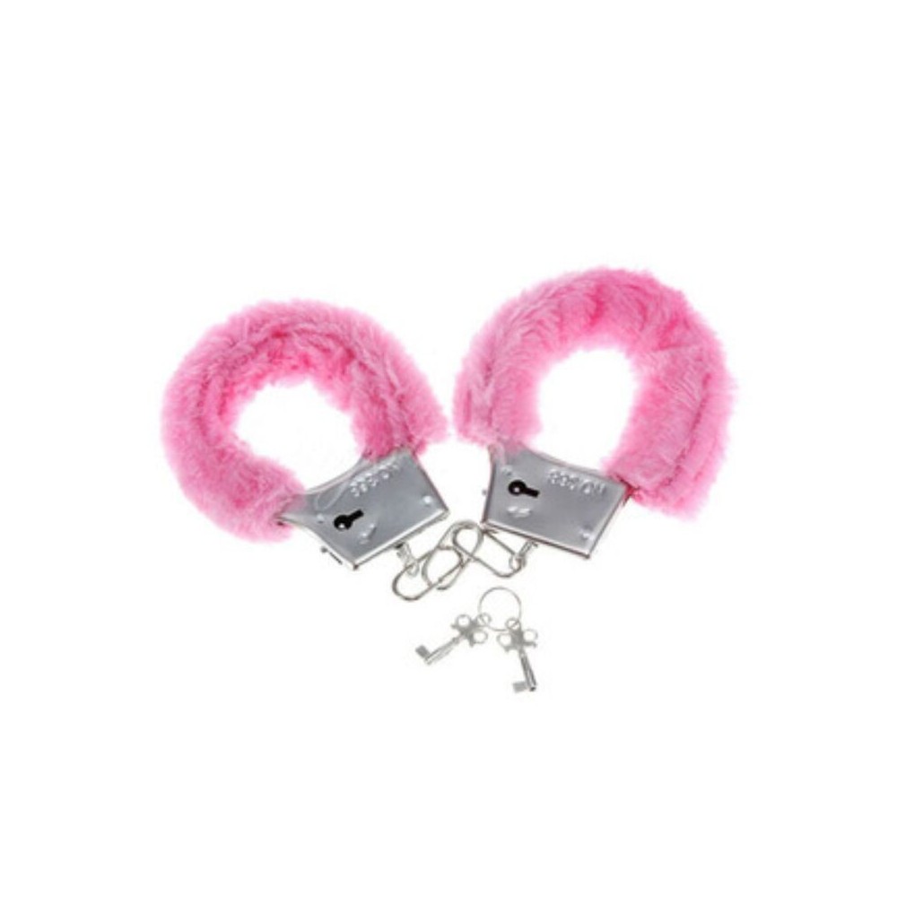 DIABLO PICANTE - PLEASURE FURRY HANDCUFFS PINK