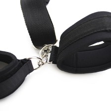 OHMAMA FETISH - NEOPRENE GAG WITH HAND CUFFS