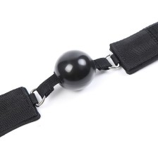 OHMAMA FETISH - MORDAÇA DE NEOPRENE COM ALGUMAS DE MÃO