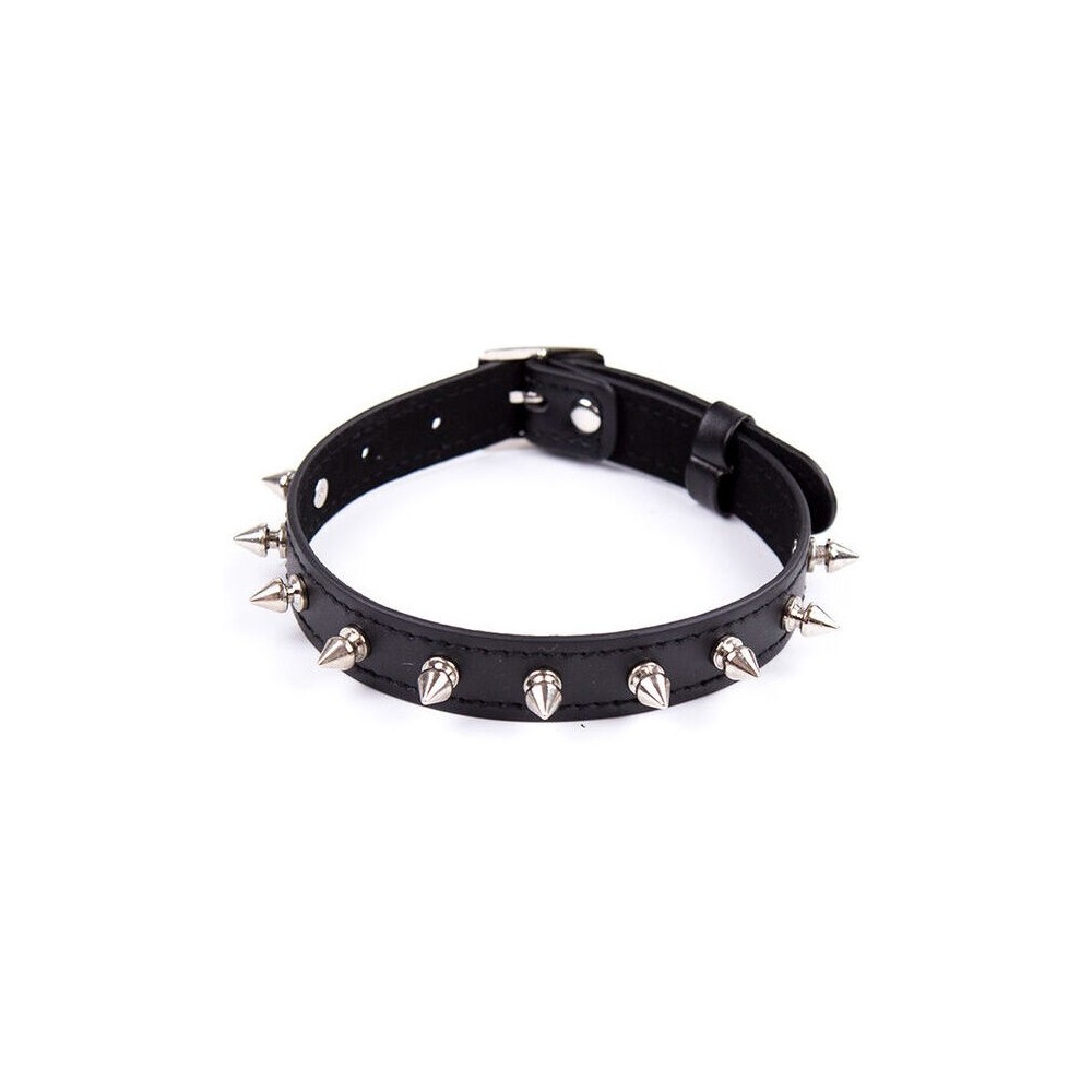 OHMAMA FETISH - COLLAR SPIKES PUNK COLLAR