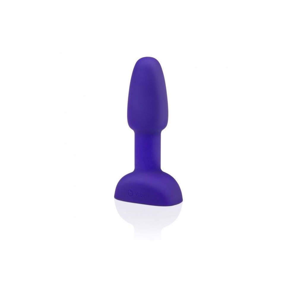 B-VIBE - RIMMING ANALPLUG MIT FERNBEDIENUNG PETITE FLIEDER