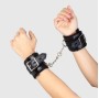 SECRETPLAY - MENOTTES DE BONDAGE NOIRES COLLECTION BDSM