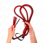 KINK - CHICOTE DE SERPENTE LONGO VERMELHO 210 CM