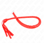 KINK - SNAKE WHIP WITH RED HAND RING 65 CM