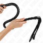 KINK - SNAKE WHIP WITH BLACK HAND RING 65 CM