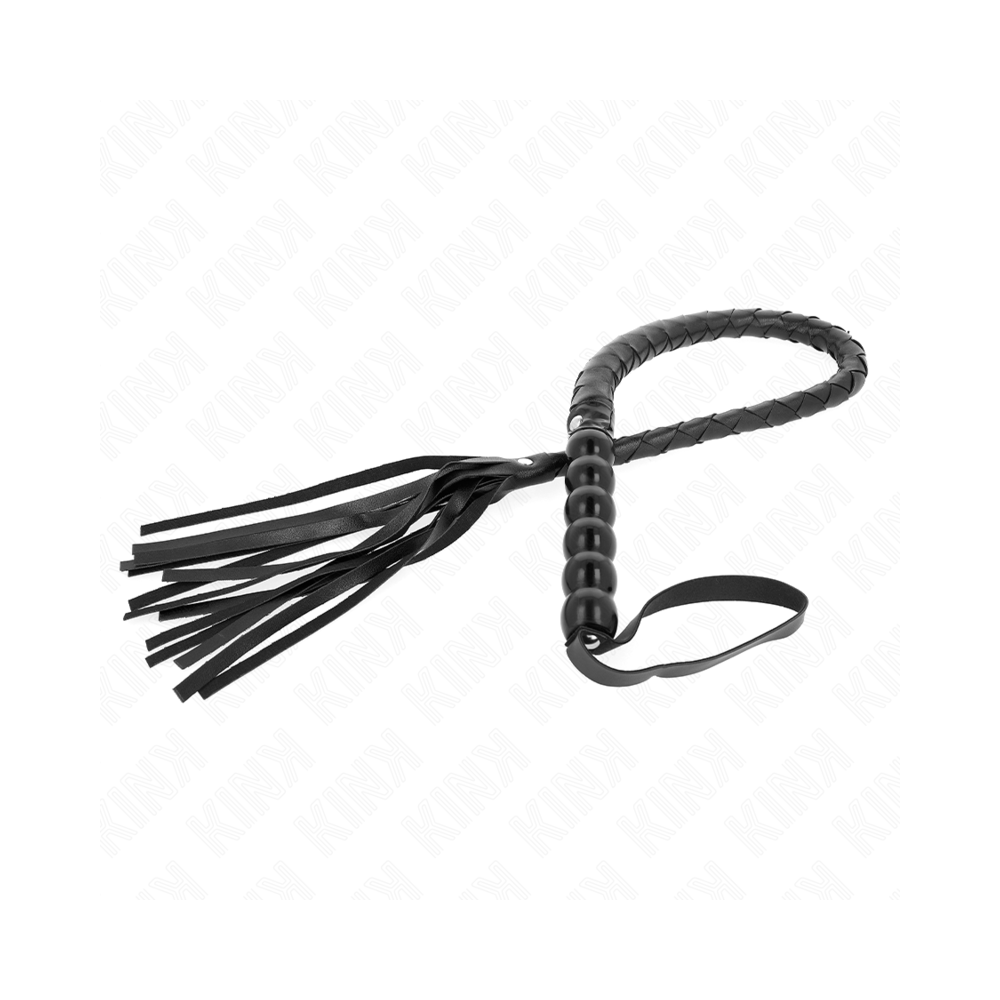 KINK - FOUET SERPENT EN PERLES 80 CM