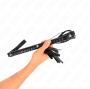 KINK - CHICOTE COM CABO TEXTURADO PRETO 48,5 CM