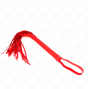 KINK - WHIP WITH RED TEXTURED HANDLE 48.5 CM