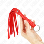 KINK - MINI CHICOTE VERMELHO SIMPLES 28 CM