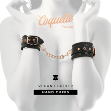 COQUETTE CHIC DESIRE - BLACK EDITION PREMIUM HANDCUFFS WITH NEOPRENE LINING