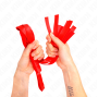 KINK - RED WIDE TAIL WHIP 48.5 CM