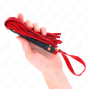 KINK - MINI FOUET DAIM ROUGE 30 CM