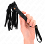 KINK - MINI CHICOTE DE CAMURÇA PRETA 30 CM