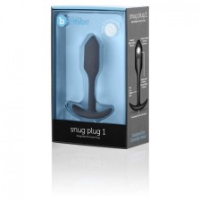 B-VIBE - SNUG PLUG 1 NOIR