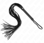 KINK - CHICOTE DE PVC MACIO PRETO 70 CM