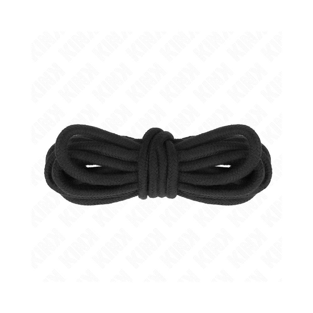 KINK - COTTON ROPE 10 METER BLACK