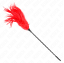 KINK - MEHRERE ROTE KITZELFEDERN 45 CM