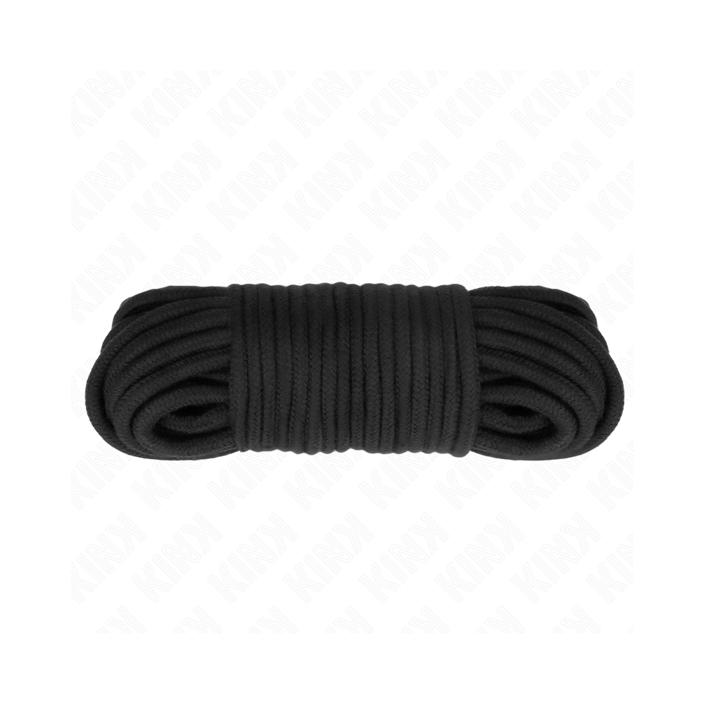 KINK - COTTON ROPE 20 METER BLACK