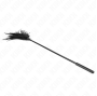 KINK - MÚLTIPLAS PENAS DE CÓCEGAS PRETAS 45 CM