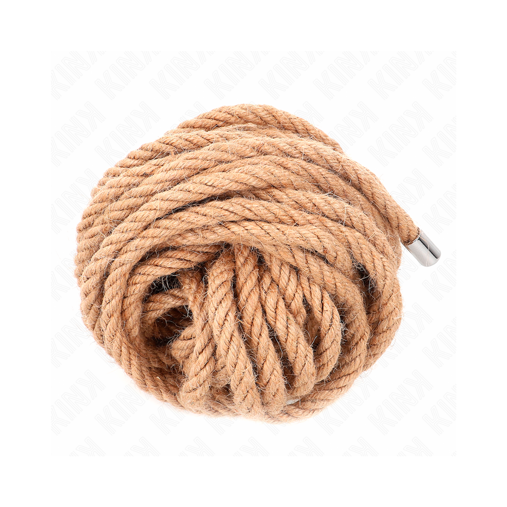 KINK - HEMP ROPE WITH METAL HEAD 10 METER