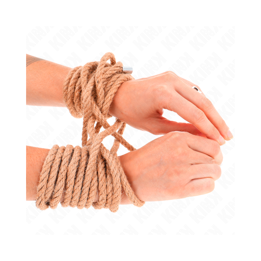 KINK - HEMP ROPE WITH METAL HEAD 20 METER