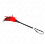 KINK - RED MAIDS HORNFORM TICKLE HÜHNERFEDERN 36 CM