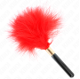 KINK - RED GOLD METAL TICKLE FEATHERS 18 CM