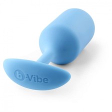 B-VIBE - SNUG PLUG ANAL 3 BLEU CIEL