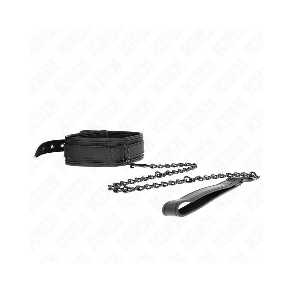 KINK - NEOPREN BONDAGE HALSBAND MODELL 1 MIT GÜRTEL 78 CM VERSTELLBAR 37,5 X 49,5 CM