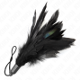 KINK - TICKLE FEATHERS WITH ROPE HANDLE PLASTIC BASE 15 CM