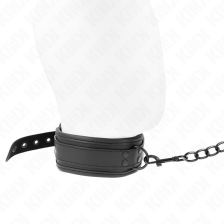 KINK - COLAR DE NEOPRENE BONDAGE MODELO 1 COM CINTO 78 CM AJUSTÁVEL 37,5 X 49,5 CM