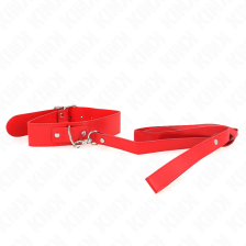 KINK - COLLIER AVEC CEINTURE 116 CM BRACELET ROJO AJUSTABLE 32-50 CM X 8 CM