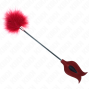 KINK - TICKLE FEATHERS WITH ROSE-SHAPED PADDLE 8 CM
