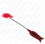KINK - TICKLE FEATHERS WITH ROSE-SHAPED PADDLE 8 CM