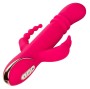CALEXOTICS - JACK FANTASY VIBRADOR TRIPLO AQUECIDO COELHO ROSA