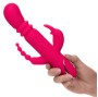 CALEXOTICS - JACK FANTASY VIBRADOR TRIPLO AQUECIDO COELHO ROSA