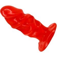 BAILE - PLUG ANAL UNISEXE AVEC VENTOUSE ROUGE