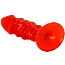 BAILE - PLUG ANALE UNISEX CON VENTOSA ROSSA