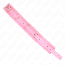 KINK - COLLAR WITH LEASH 65 CM WITH RESTRICTIONS PINK 36-42 CM X 5.5 CM