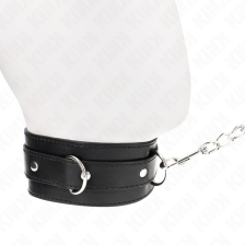 KINK - COLLIER AVEC CEINTURE 65 CM AVEC SANGLE NOIR 54 X 4,5 CM