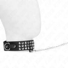 KINK - NECKLACE WITH STRAP 65 CM WITH SHINY ADJUSTABLE 37-42 CM X 5.3 CM