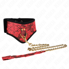 KINK - COLLIER MODÈLE SCANDALE AVEC BRACELET DENTELLE 75 CM 44 X 10 CM