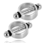 METAL HARD - MAGNETIC NIPPLE Clamps PAIR